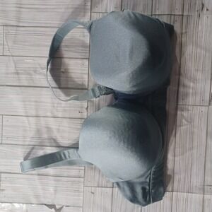 Cacique Women 42DD Full Coverage Underwire Bra Slate Blue Shimmer T-Shirt Bra